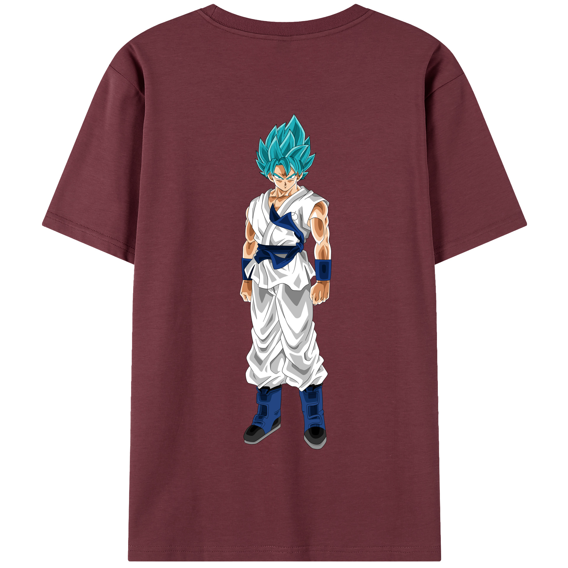 （画像用） ドラゴンボール 孫 悟飯（そんごはん）DRAGON BALL Son Gohan 綿100％半袖Tシャツ（背面プリント）